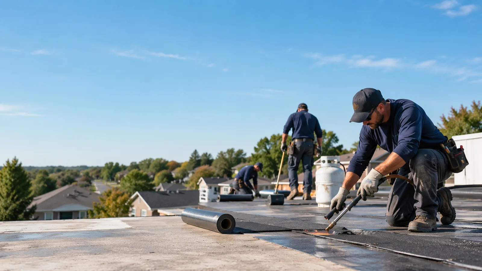 Flat Roof Leak Repair providers in Bryant, IN